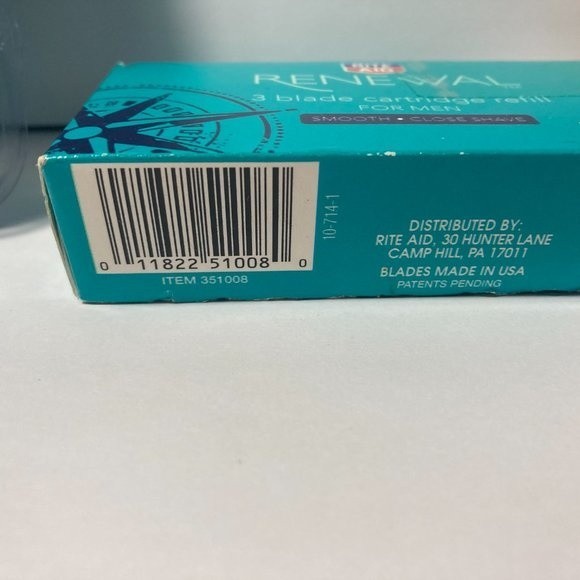 Rite Aid Renewal 3 Blade Razor for Men w/8 Refills - Picture 7 of 11